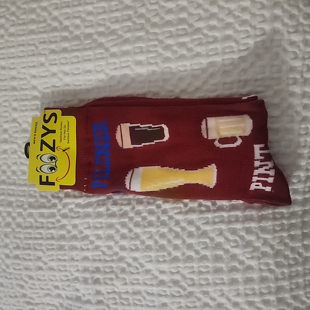 3/$20 Foozy Funny Beer Socks!